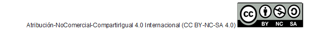 Atribución-NoComercial-CompartirIgual 4.0 Internacional (CC BY-NC-SA 4.0)  