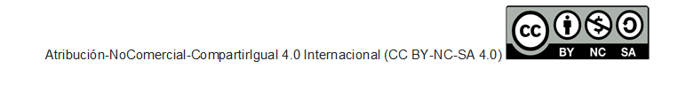 Atribución-NoComercial-CompartirIgual 4.0 Internacional (CC BY-NC-SA 4.0)  