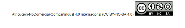 Atribución-NoComercial-CompartirIgual 4.0 Internacional (CC BY-NC-SA 4.0)  