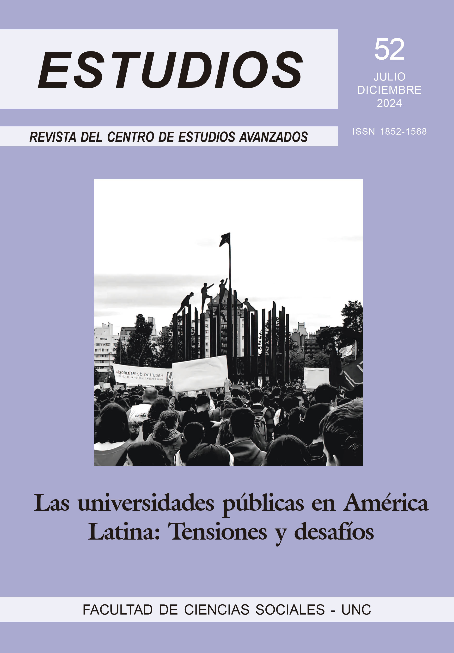 					Ver Núm. 52 (2024): Las universidades públicas en América Latina: tensiones y desafíos
				