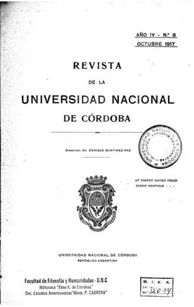 					Ver Vol. 4 Núm. 8 (1917): Octubre
				