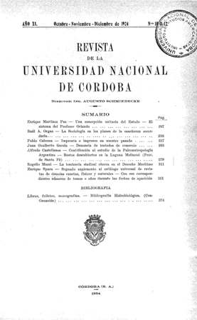 					Ver Vol. 11 Núm. 10/12 (1924): Octubre-Noviembre-Diciembre
				