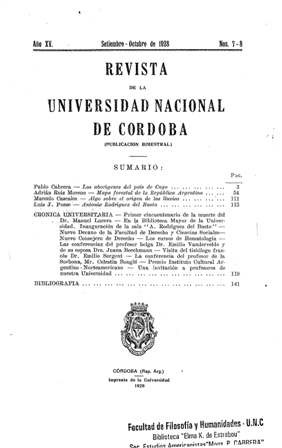 					Ver Vol. 15 Núm. 7/8 (1928): Septiembre-Octubre
				