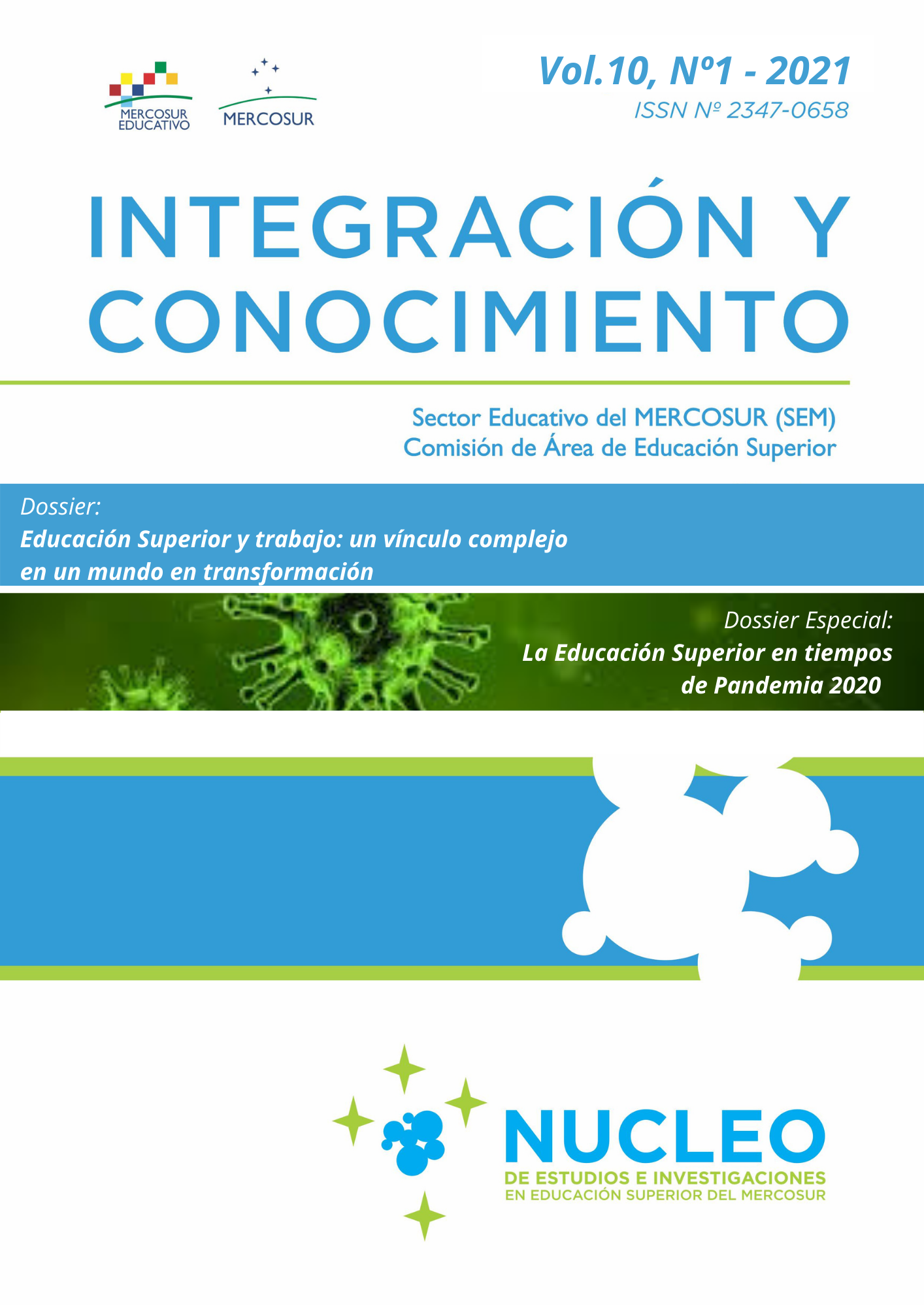 					View Vol. 10 No. 1 (2021): Integración y Conocimiento
				