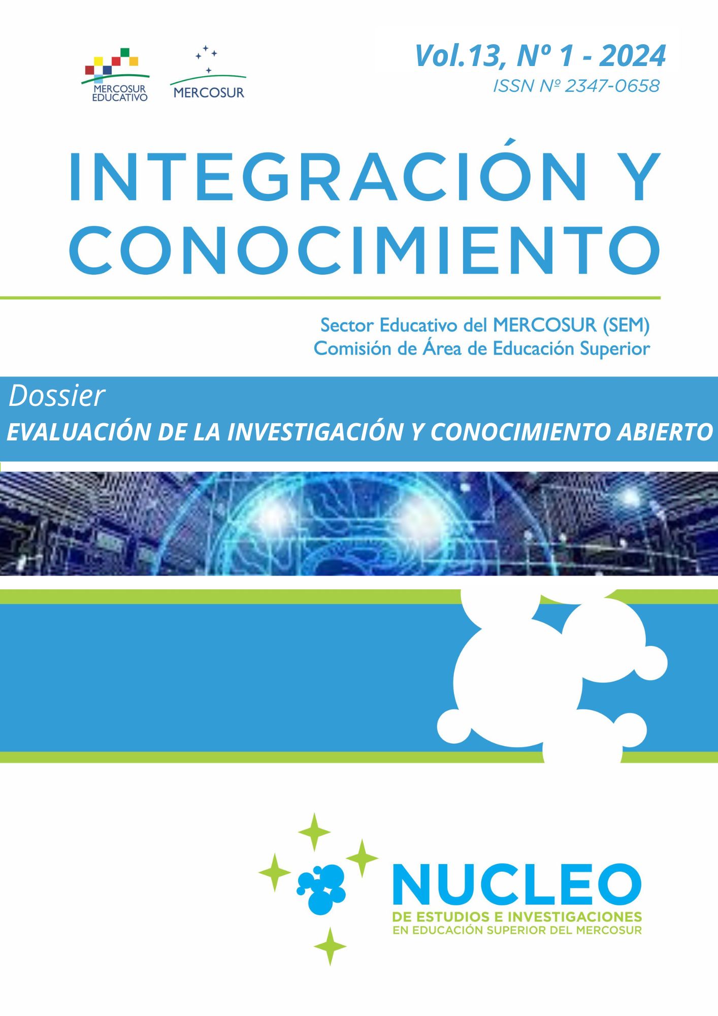 					View Vol. 13 No. 1 (2024): Integración y Conocimiento
				