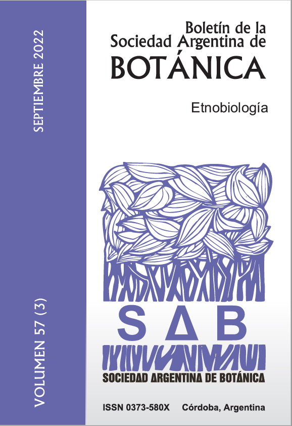 					Ver Vol. 57 Núm. 3 (2022): Setiembre (Número Especial: Etnobiología Latinoamericana)
				