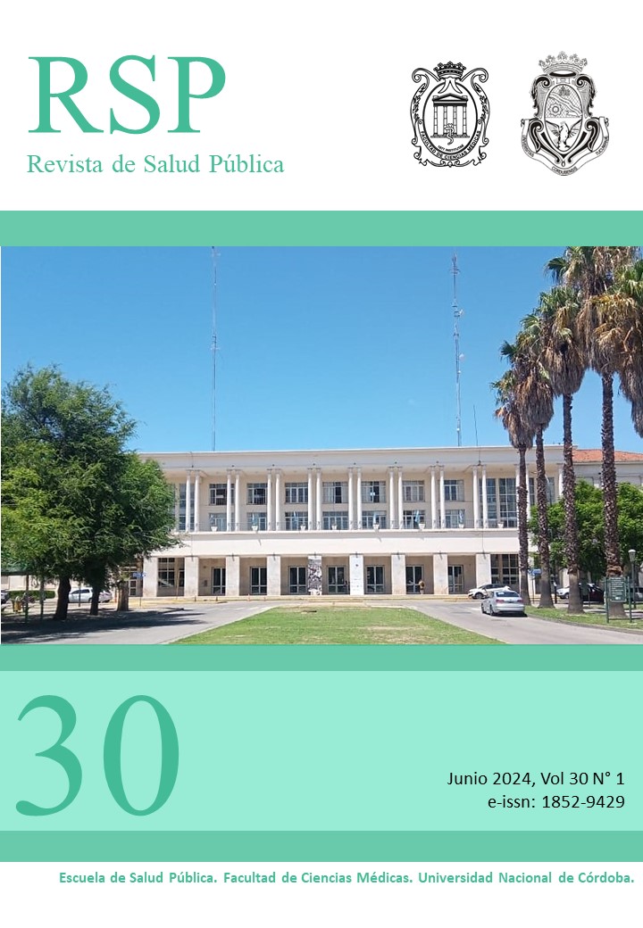 					Ver Vol. 30 Núm. 1 (2024): Revista de Salud Pública
				