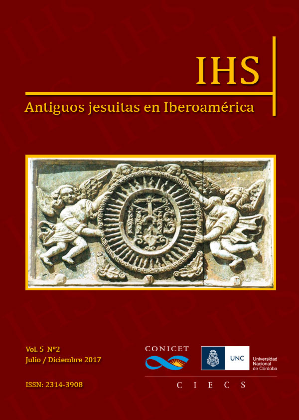 Revista IHS Antiguos Jesuitas en Iberoamérica