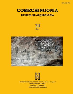 Comechingonia. Revista de Arqueología 20, 2